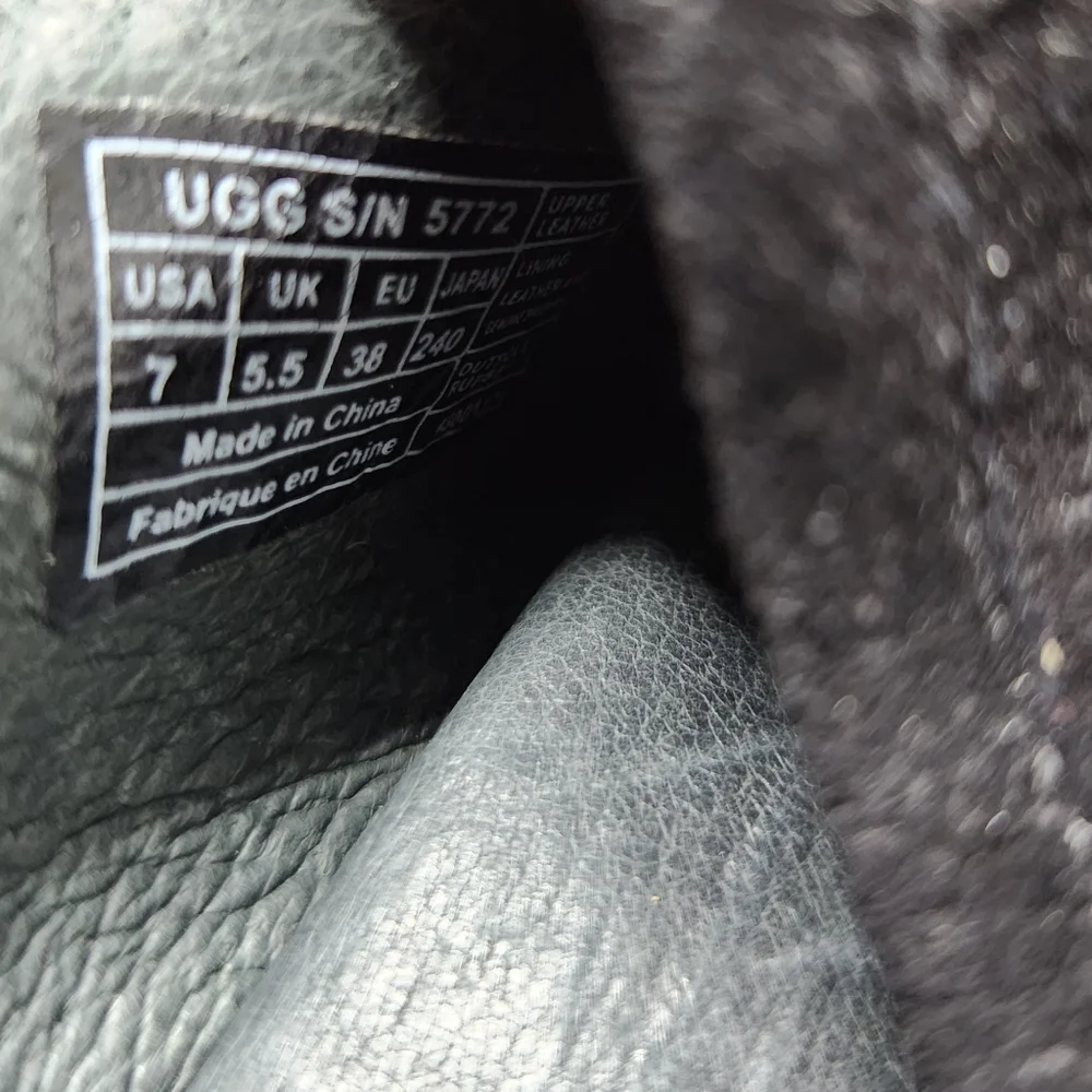 UGG Australia Abbie Suede Sherpa Studded Clogs - Picture 6 of 7